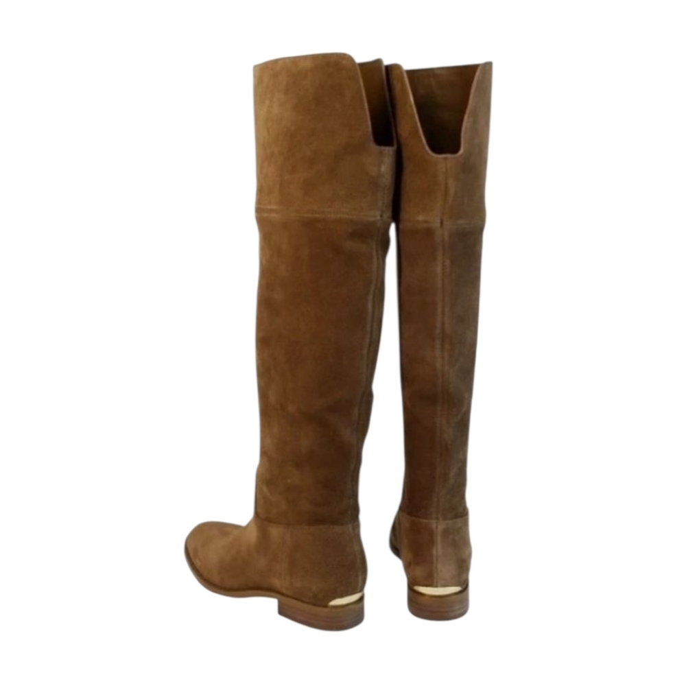 Suede Knee-High Boots - Picture 3 of 3
